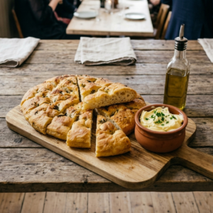 Foccacia m/ aioli