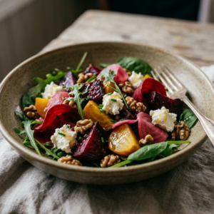 Rødbeter salat m/geitost