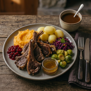 Pinnekjøtt tallerken