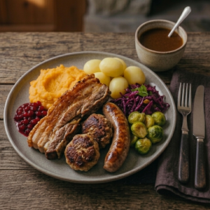 Ribbe tallerken